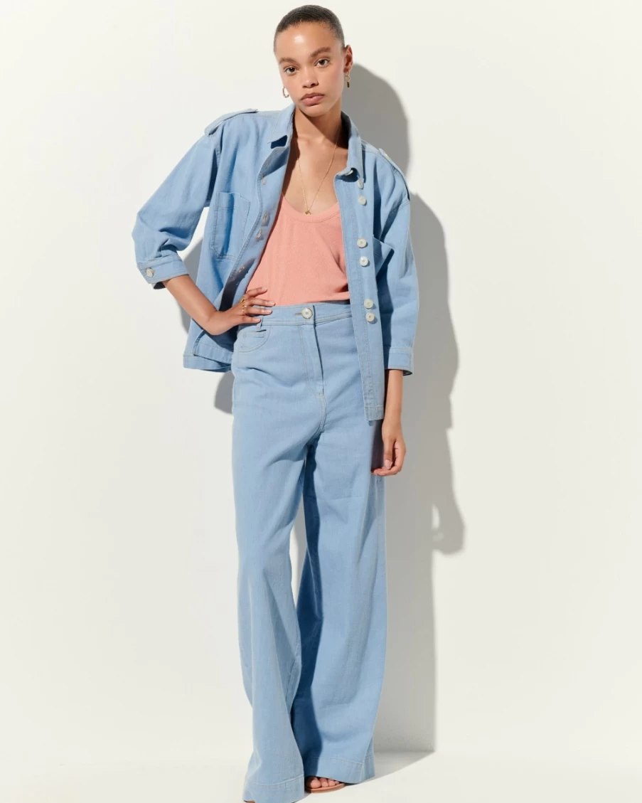 Sessun Women's Ballad Blue James Shirt